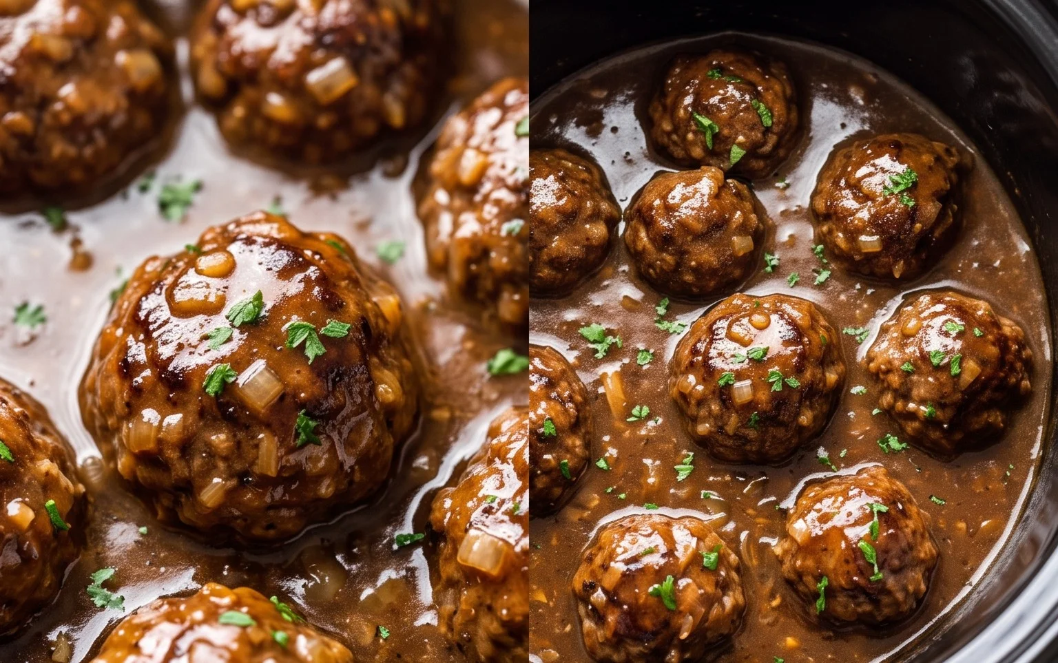 Slow Cooker Salisbury Steak Meatballs – Easy Comfort Food